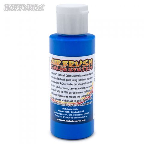 Hobbynox AIRBRUSH Farbe NEON BLUE 60ML