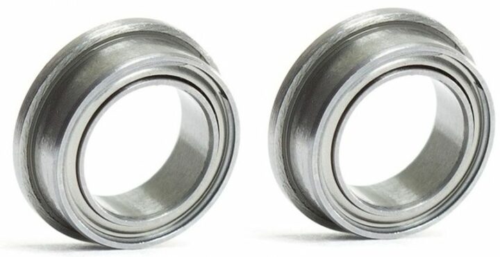 1/4 x 3/8 x 1/8 Ceramic Flanged Metal | Aura (2 Stück)