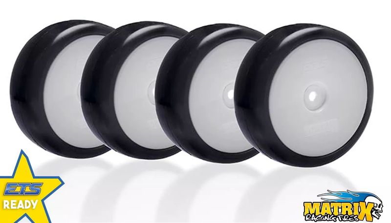 Matrix 1/10 EP 36R Rubber Tire Pre-Glue ETS Stock
