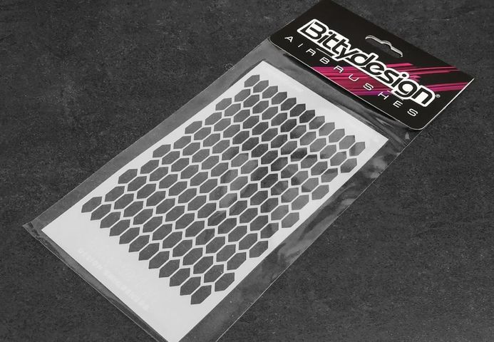 Vinylschablone 'Honeycomb V3'