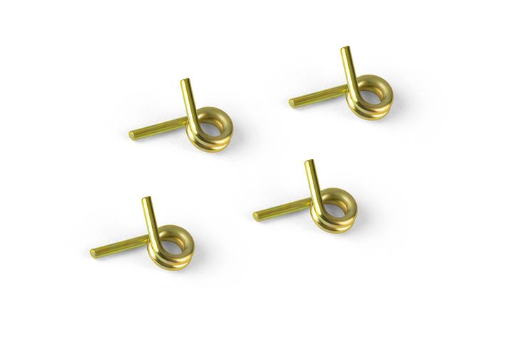 4-Backen Kupplungsfedern - GOLD - SOFT (4)