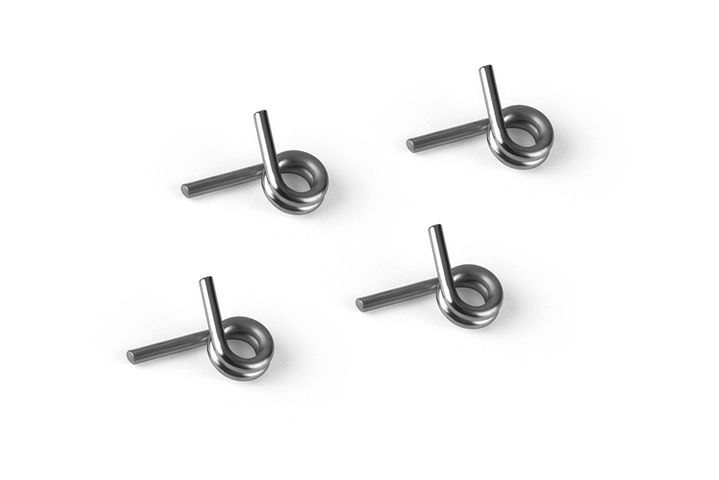 4-Backen Kupplungsfedern - GRAU - MEDIUM (4)
