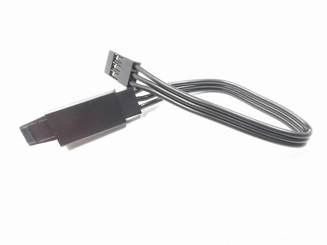 MR33 Extension Black 175mm RX with JR Plug