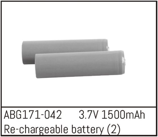 ABSIMA Re-chargeable Batteries - 3.7V 1500mAh (2)