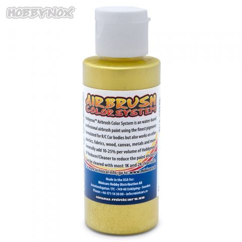 Hobbynox AIRBRUSH Farbe Iridescent Yellow 60ML