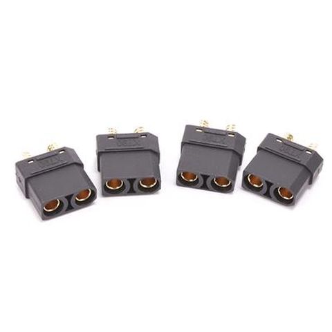 XT90 PLUG FEMALE ONLY BLACK - 4PCS