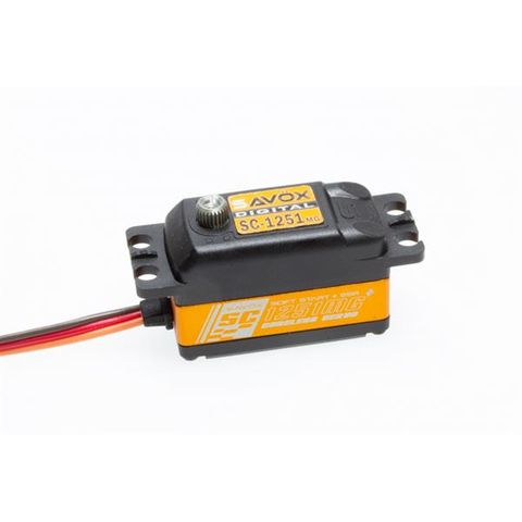 SAVÖX SC-1251MG+ Digital Servo (9kg/cm) 6Volt