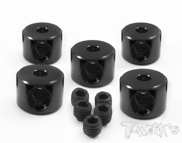 ALU Stellringe 2mm schwarz (5)