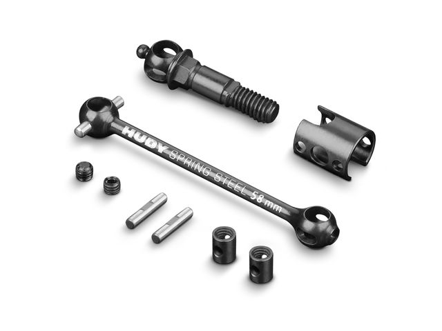 X4 ECS Antriebswelle SET (1) 58MM - HUDY SPRING ST