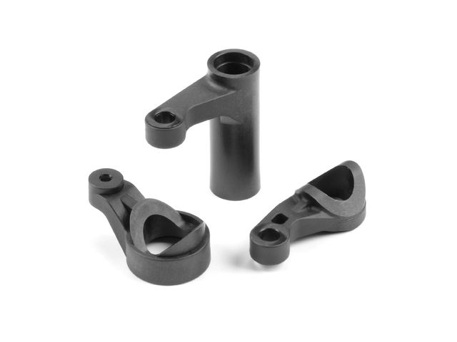 XB8 Servo Saver Teile - GRAPHITE - SEMI-SPLIT