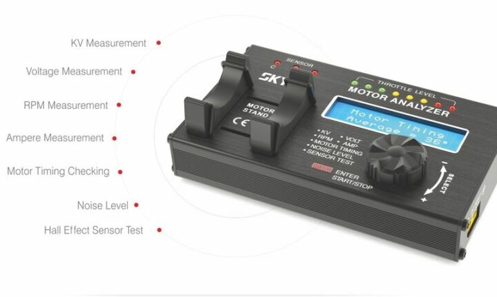 SkyRC 500020 Brushless Motor Analyzer – Bild 3