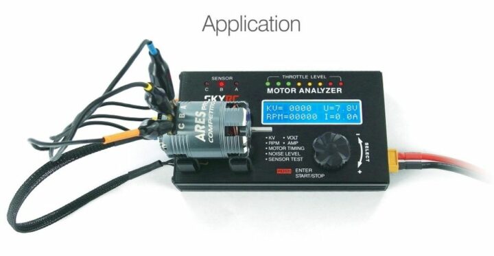 SkyRC 500020 Brushless Motor Analyzer – Bild 4