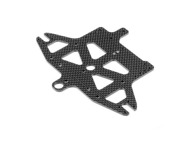 X8 CARBON Vorderachsplatte