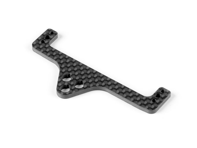 X12'25 Obere Platte zu Hinterachse - GRAPHITE