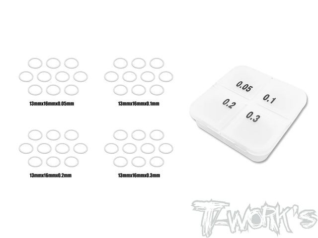 Shim Scheiben 13mm Set 0.05; 0.1; 0.2