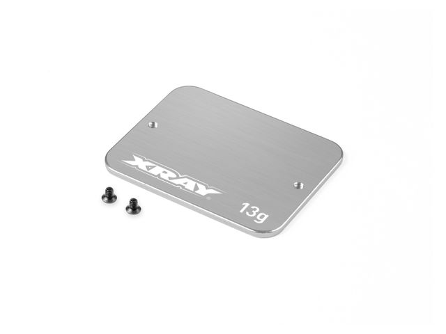 XB2'24 Stahlplatte unter Servo 13g