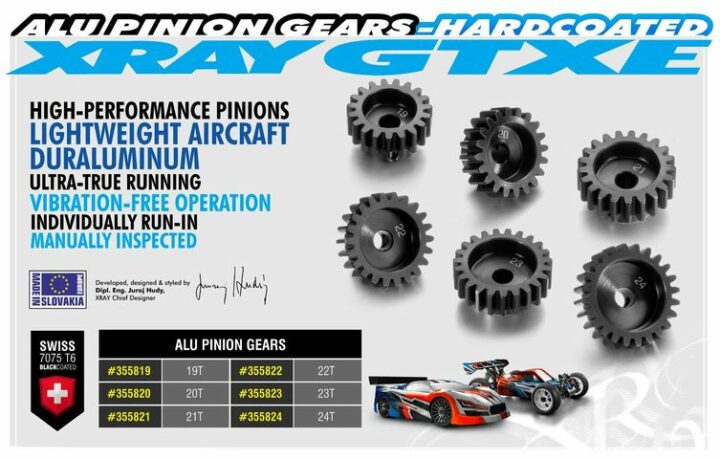 ALU 22T Motorritzel XRAY 355822 – Bild 2