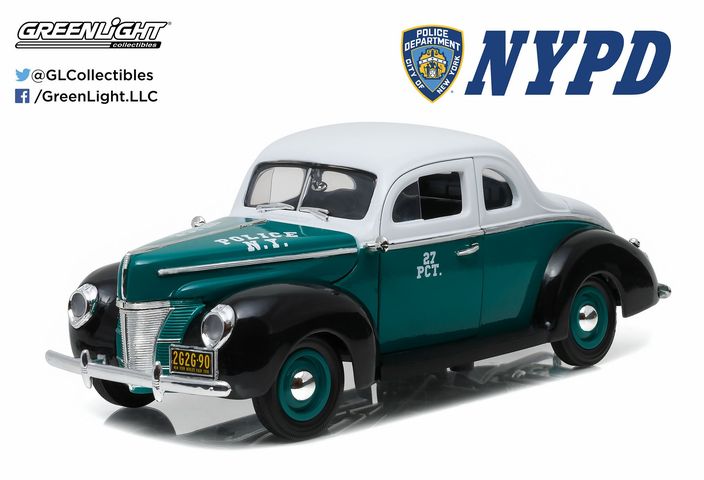 1940 Ford Deluxe Coupe NYPD