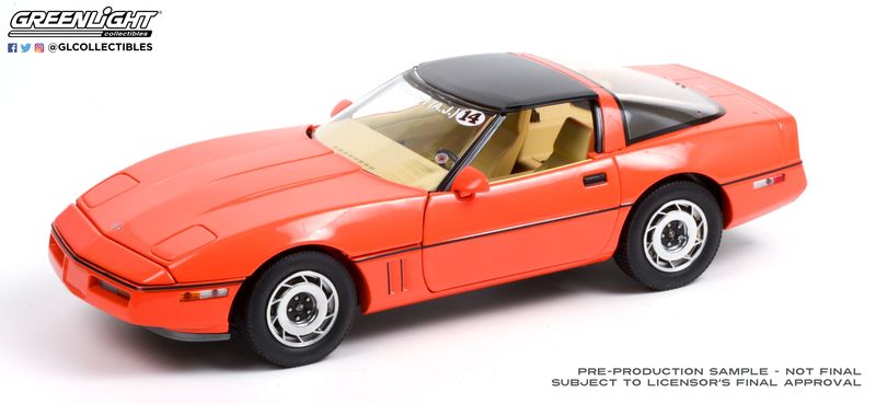 1984 Chevrolet Corvette C4 Hugger Orange