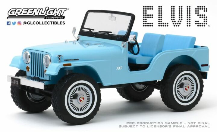 Jeep CJ-5, Sierra Blue - Elvis Presley (1935-77) – Bild 2