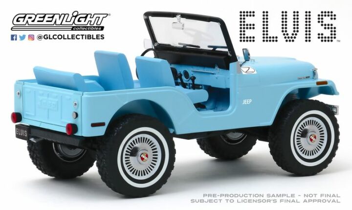 Jeep CJ-5, Sierra Blue - Elvis Presley (1935-77) – Bild 3