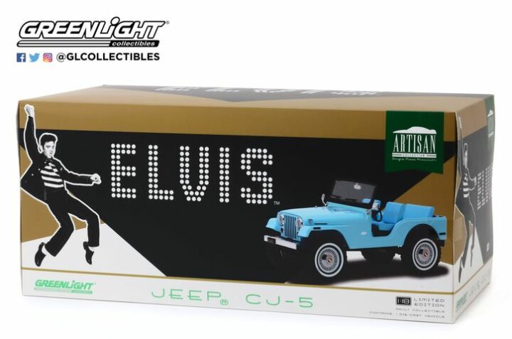 Jeep CJ-5, Sierra Blue - Elvis Presley (1935-77) – Bild 4