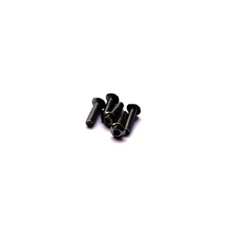 Inbusschrauben M3x10 Rundkopf ALU SCHWARZ (5)