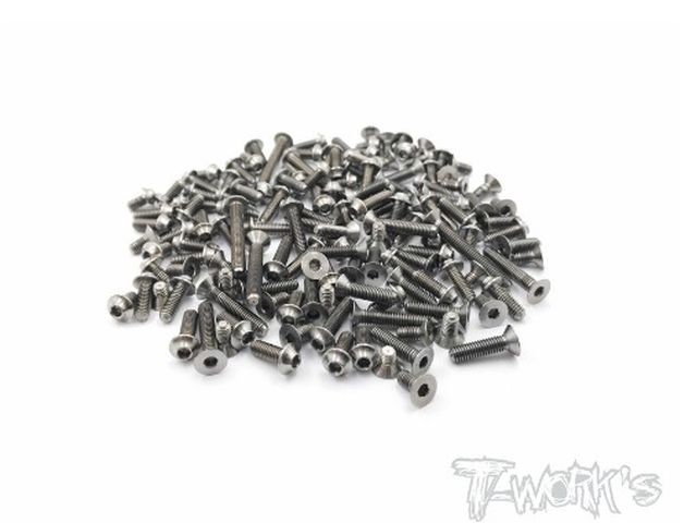 Titan Schrauben Set für XRAY XB2C/D 2024 140 Stück