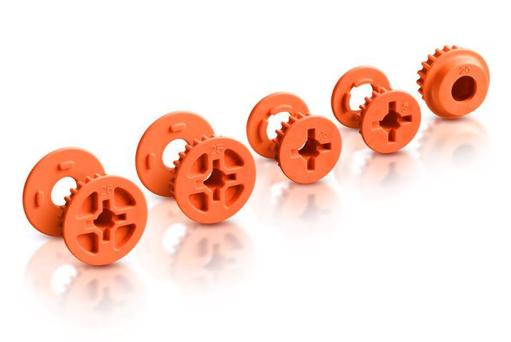 Zahnriemenrad SET - orange - GRAPHITE