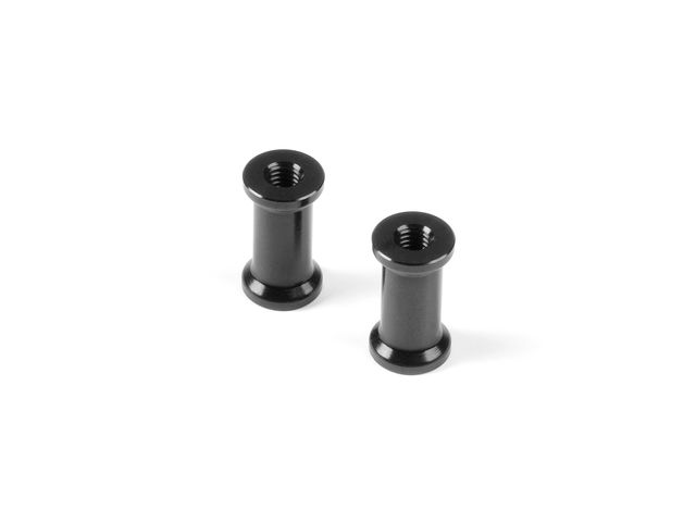X8 ALU Stützen 12MM - SCHWARZ - SWISS 7075 T6 (2)