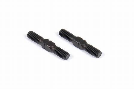 Spurstangen FEDERSTAHL L/R Gewinde M3x17MM (2)