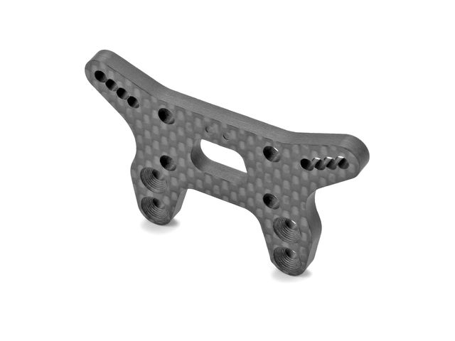 XB2'25 Stossdämpferbrücke vorne CARBON  - 2-DOTS