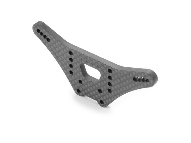 XB2'25 Stossdämpferbrücke CARBON hinten - 4-DOTS