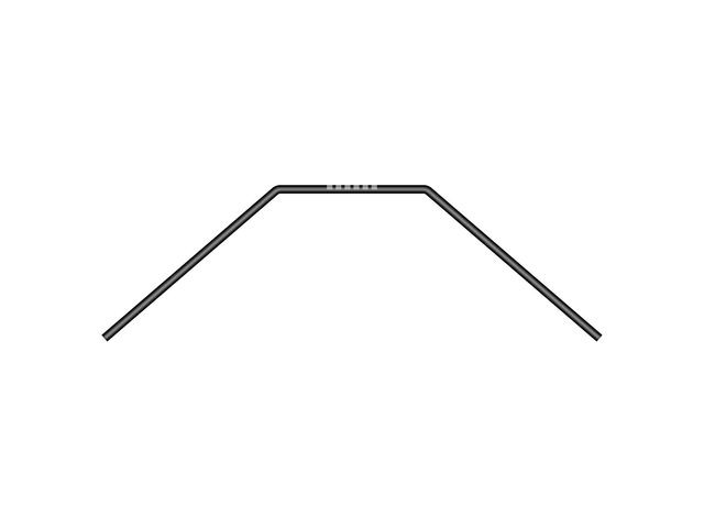 XB2'24 Stabilisator hinten - KURZ - 1.6 MM