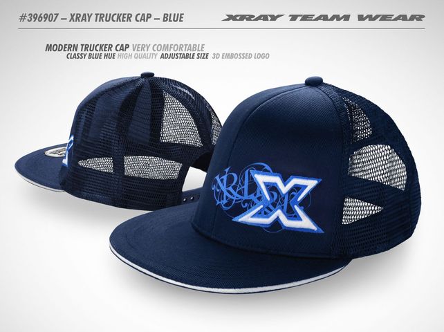 XRAY TRUCKER CAP - BLAU