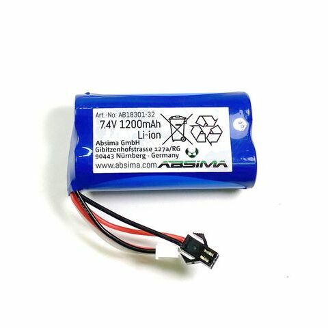 ABSIMA Li-on Battery Pack (7.4 1200mAh)