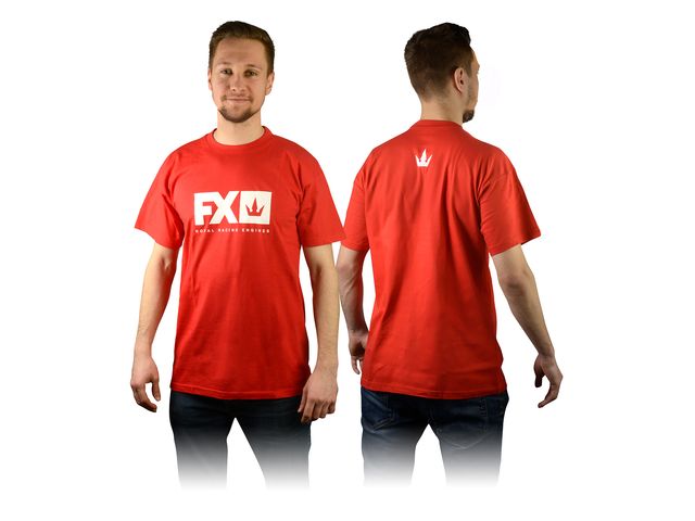 FX T-SHIRT ROT  (S)