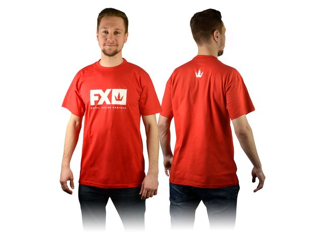 FX T-SHIRT ROT  (XXL)