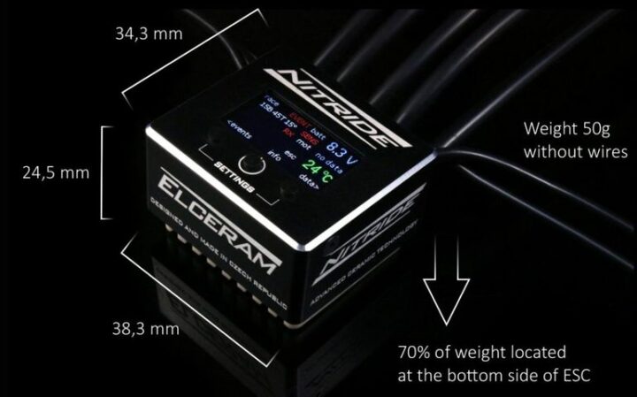 NITRIDE 1/10 COMPETITION BRUSHLESS-REGLER ELCERAM – Bild 3
