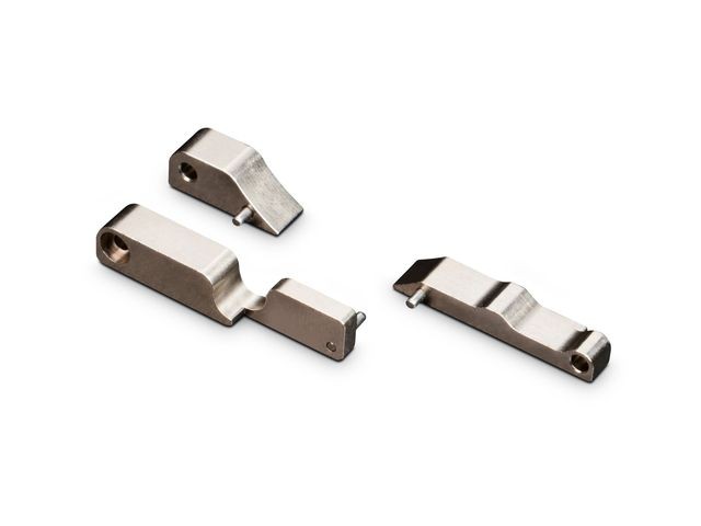X4 MESSING Gewichte vernickelt zu Motorhalter 4g+4