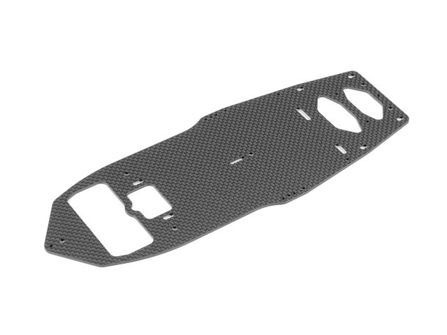X12'25 Chassisplatte - 1-TEILIG - 2.5MM CARBON