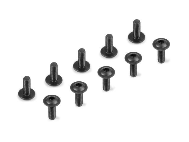 Inbusschrauben Rundkopf mit Flansch SH M3x8  (10)