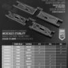 XT2 Schwinge vorne unten - SOLID - MEDIUM XRAY 322115-M – Bild 2