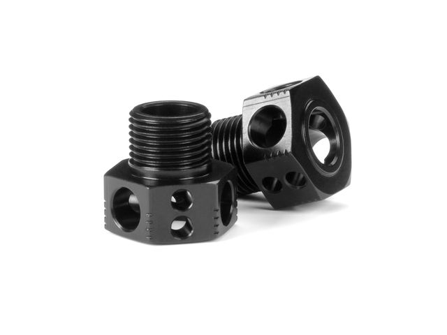 Radadapter ALU  OFFSET + 4MM - LIGHT - SCHWARZ (2)