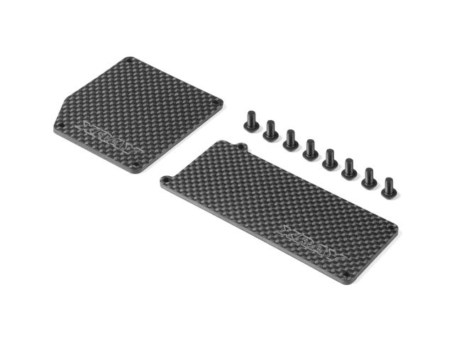 GRAPHITE BATTERY & RECEIVER COVER PLATE FOR HARD R