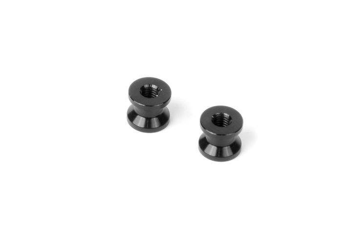 ALU Stützen 6.0MM - SCHWARZ (2)