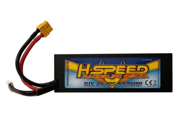 LiPo 4500mAh 11.1V 30C Hardcase Racing Akku