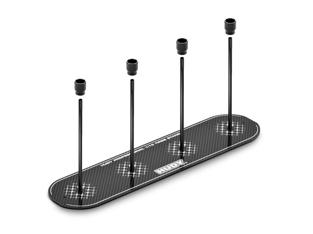 HUDY CARBON TIRE STAND + HARD CASE - 1/10 ELECTRIC