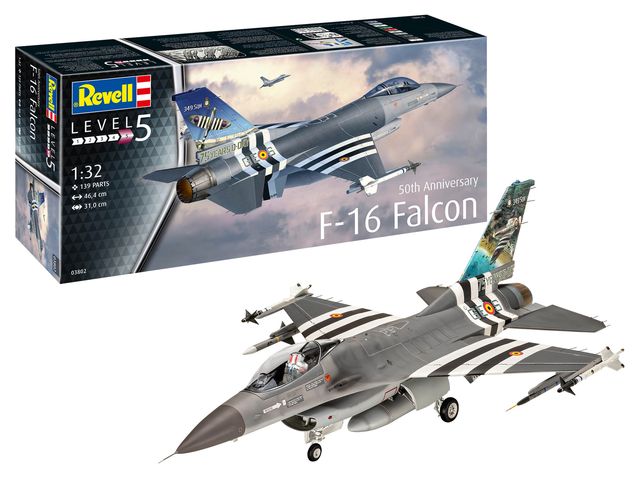 Revell 03802 50. Jahrestag der F-16 Falcon