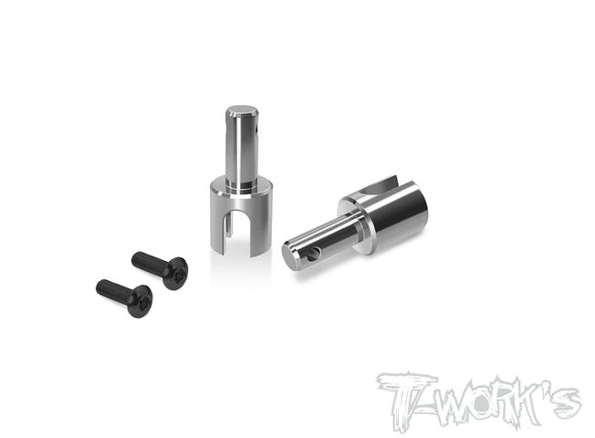 64 Titanium Gear Diff. BB Driveshaft Adapters ( Fo